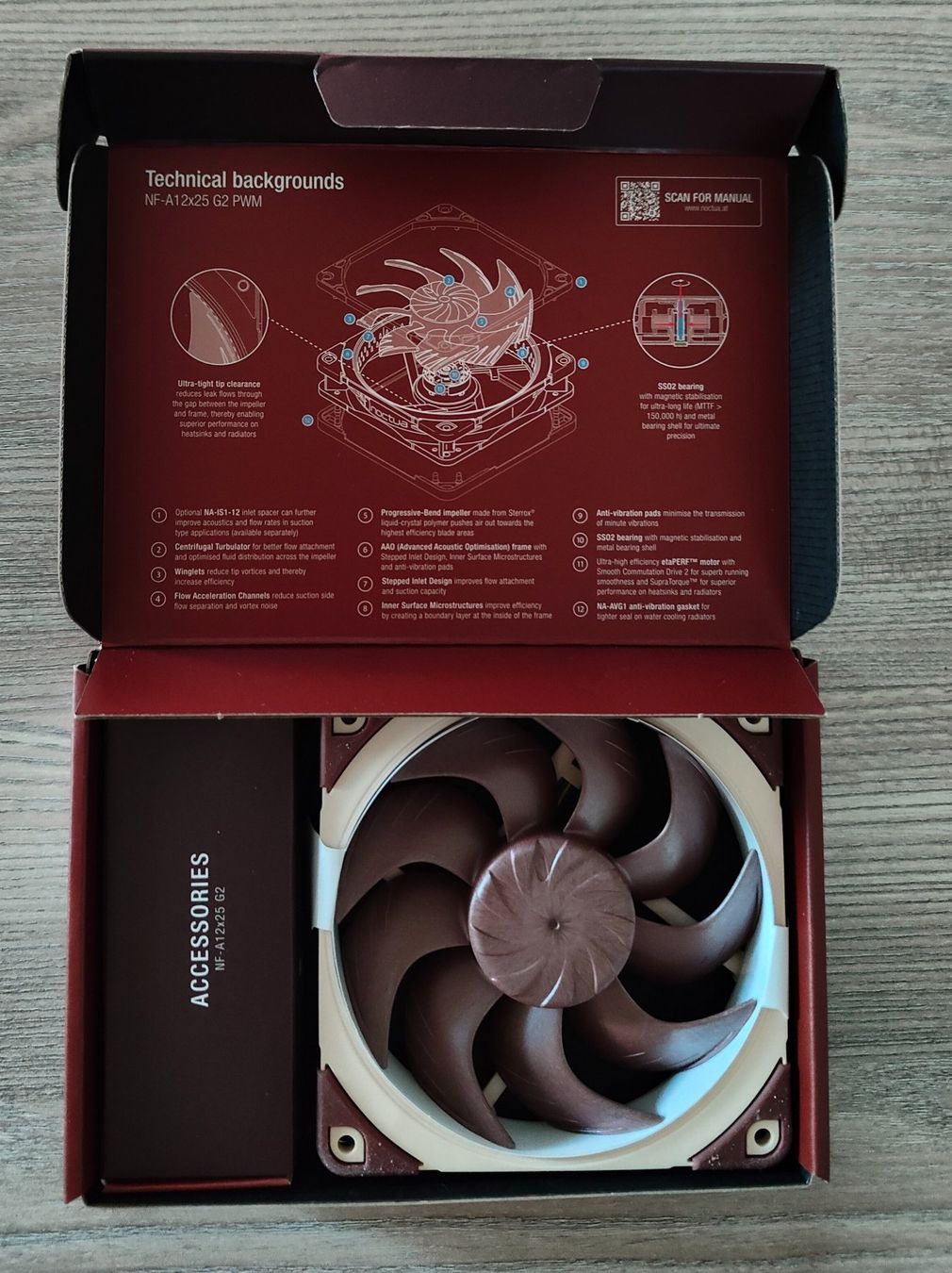 PC: Noctua NF-A12x25 G2 PWM – Usato da Hägglingen venduto da htr_qz5j