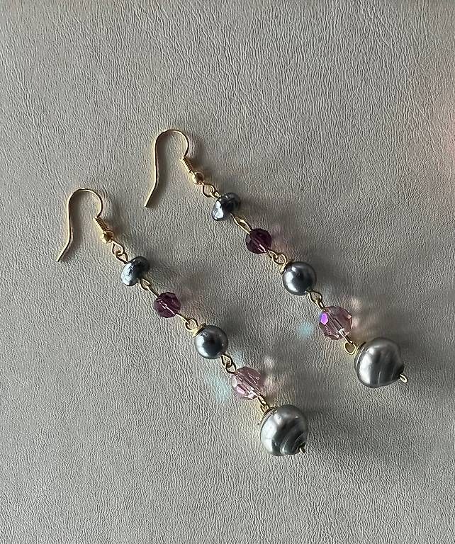 Orecchini pendenti & Orecchini a lobo: Wunderschöne Ohrringe Swarovski Perlen  – Usato da Buchs SG venduto da jco_st8t 1