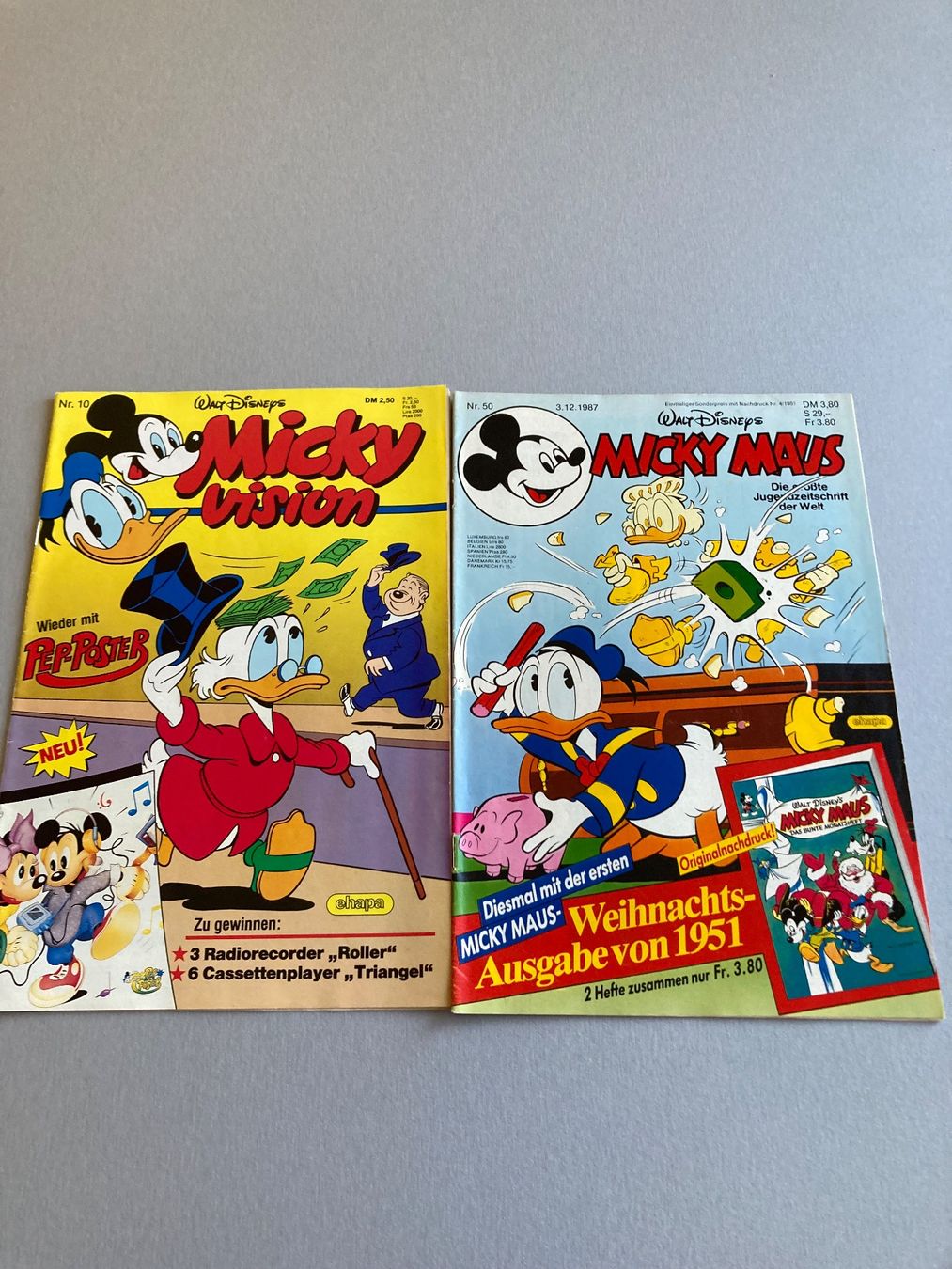 Comics: Micky Maus & Micky Vision – Gebraucht aus Wald ZH von Liedermacher