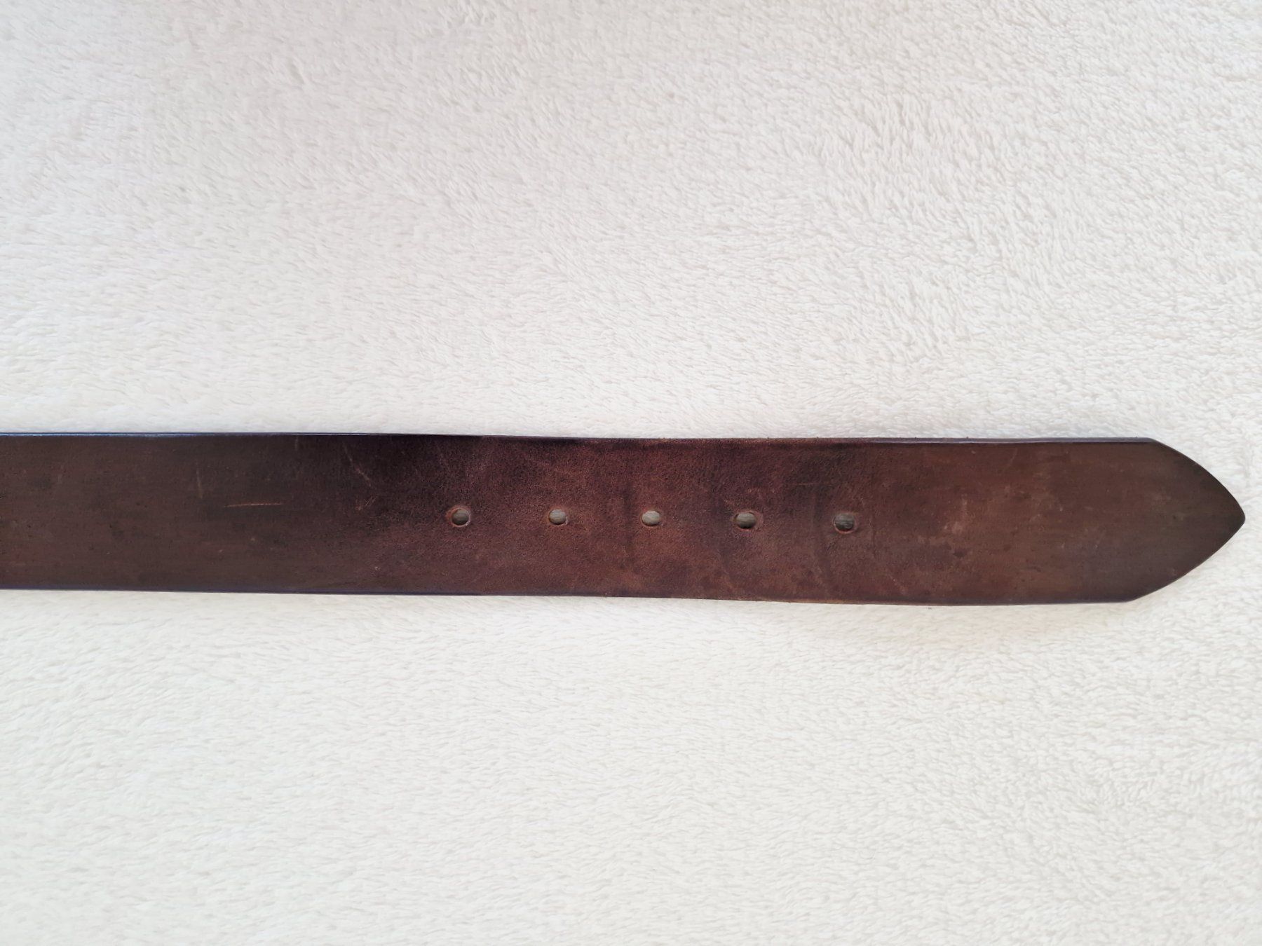 Cinture: Damen Echt Leder Gürtel 75 Braun – Usato da Hallau venduto da CHACLA 2