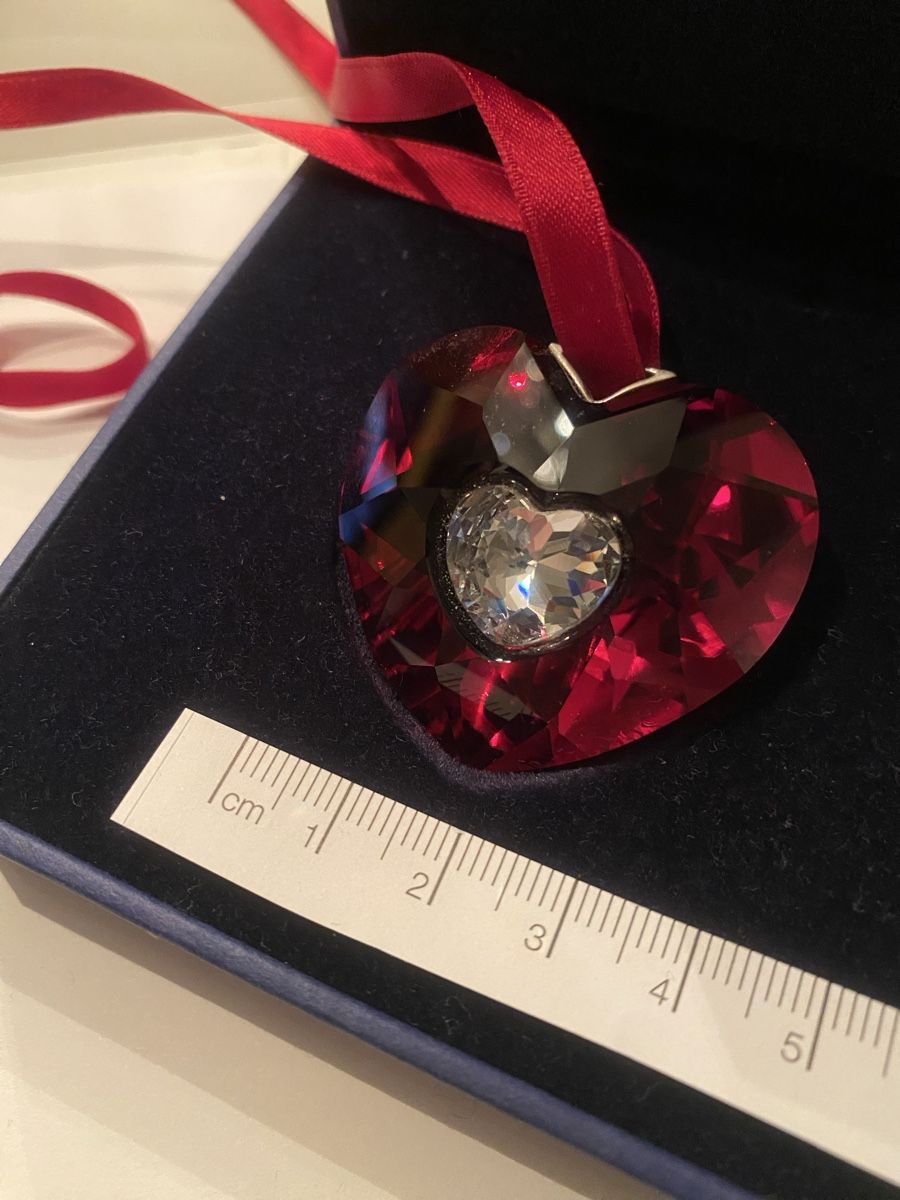 Swarovski Alle Dekorationen: Swarovski Crystal Heart Ornament 2005 – Neu (gemäss Beschreibung) aus Luzern von LillyOfTheValley 2