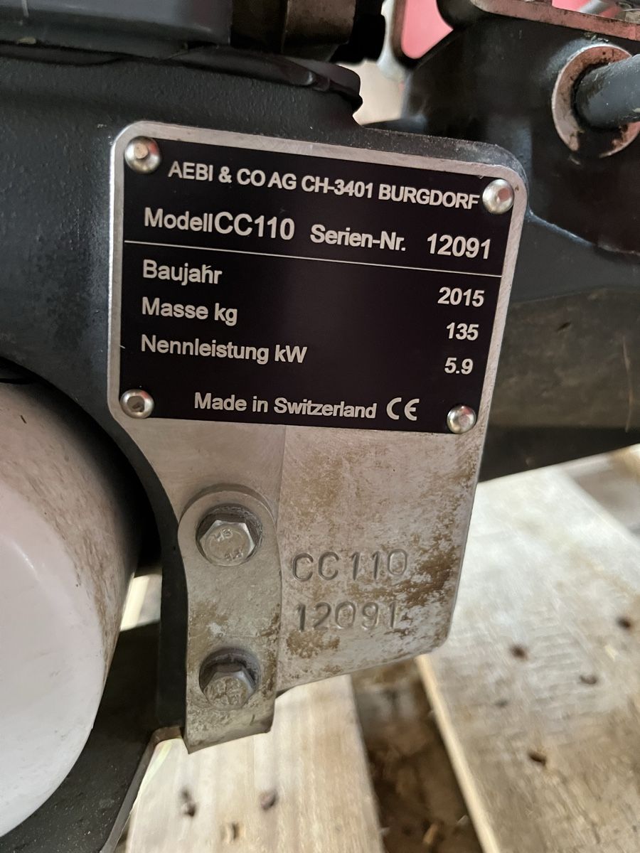 Tutte le macchine: Motormäher Aebi CC110 – Usato da Frutigen venduto da paz63 2
