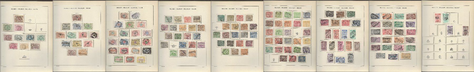 Tous les timbres: Marken Belgien Eisenbahn – D'occasion à Au ZH par xelagreb01