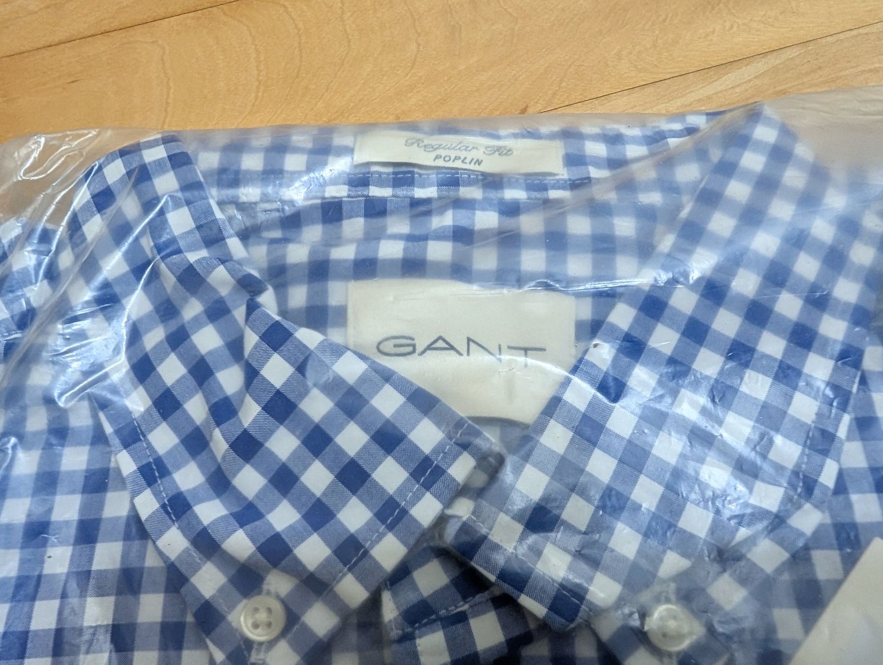 Gant Camicie: GANT Hemd Regular Fit Poplin Grösse L – Nuovo e nell'imballaggio originale da Stans venduto da Magas 1
