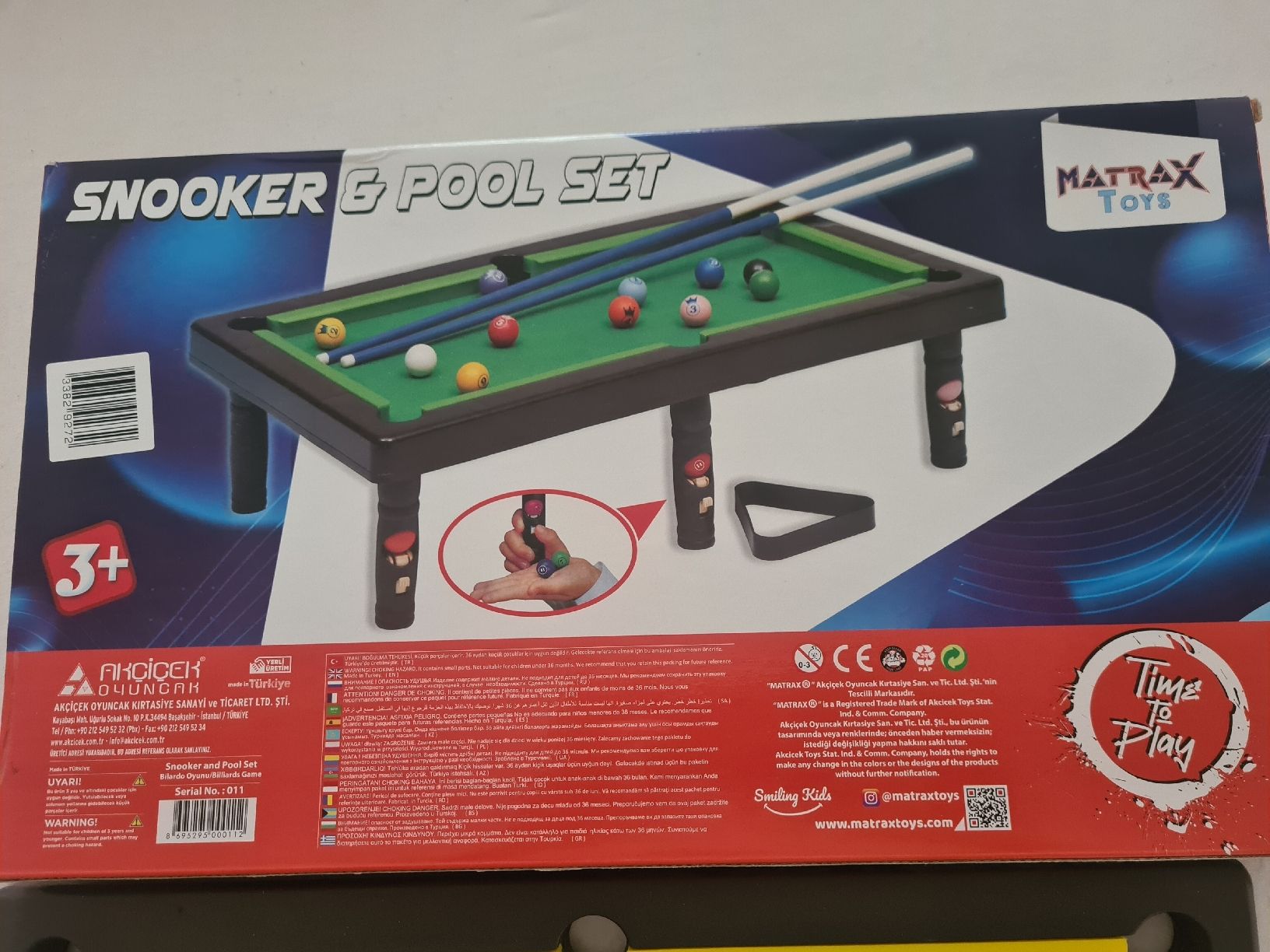 Giochi: Snooker Pool Set ab 3 Jahre – Usato da Steinen venduto da turbogeiss99 6
