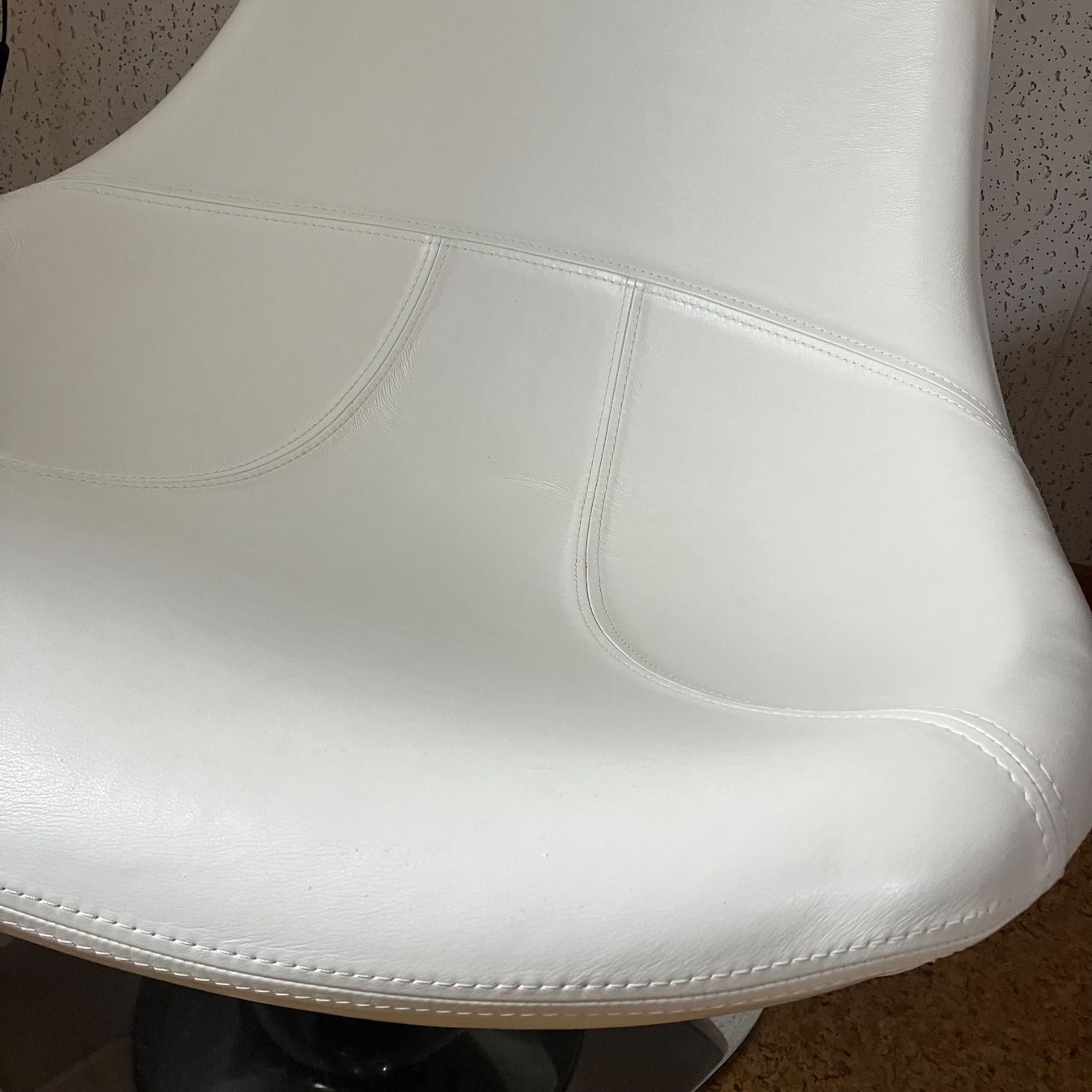 Ikea Poltrone: Vintage IKEA TIRUP Drehsessel Weiss/Chrom – Usato da Grabs venduto da apr9k 2