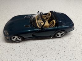 Modellauto Dodge Viper RT10 1:18 dunkelgrün guter Zustand