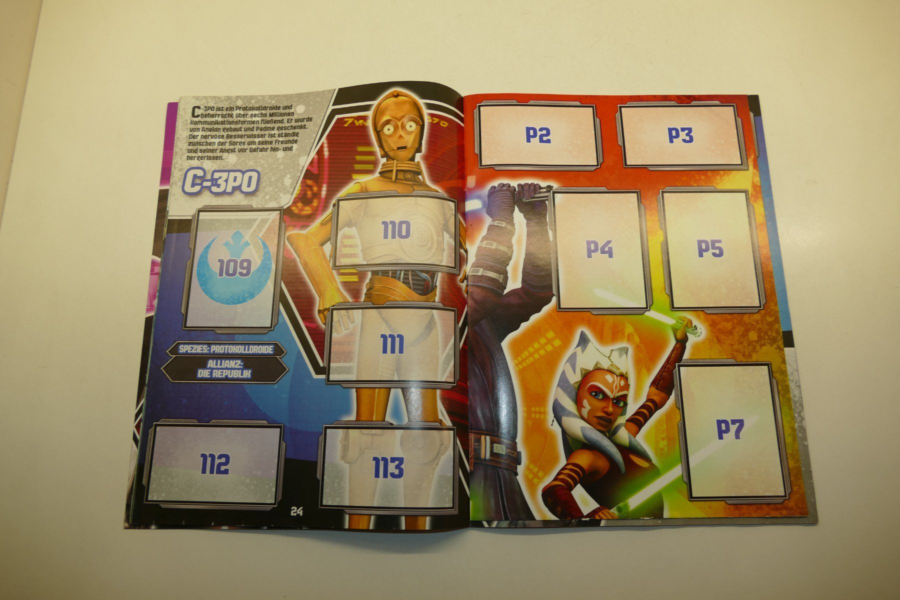 Fumetti: STAR WARS: The Clone Wars Sticker Sammlung Album – Nuovo (secondo la descrizione) da Niederhasli venduto da Flash32 2