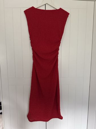 H&M Kleid Rot Grösse S guter Zustand