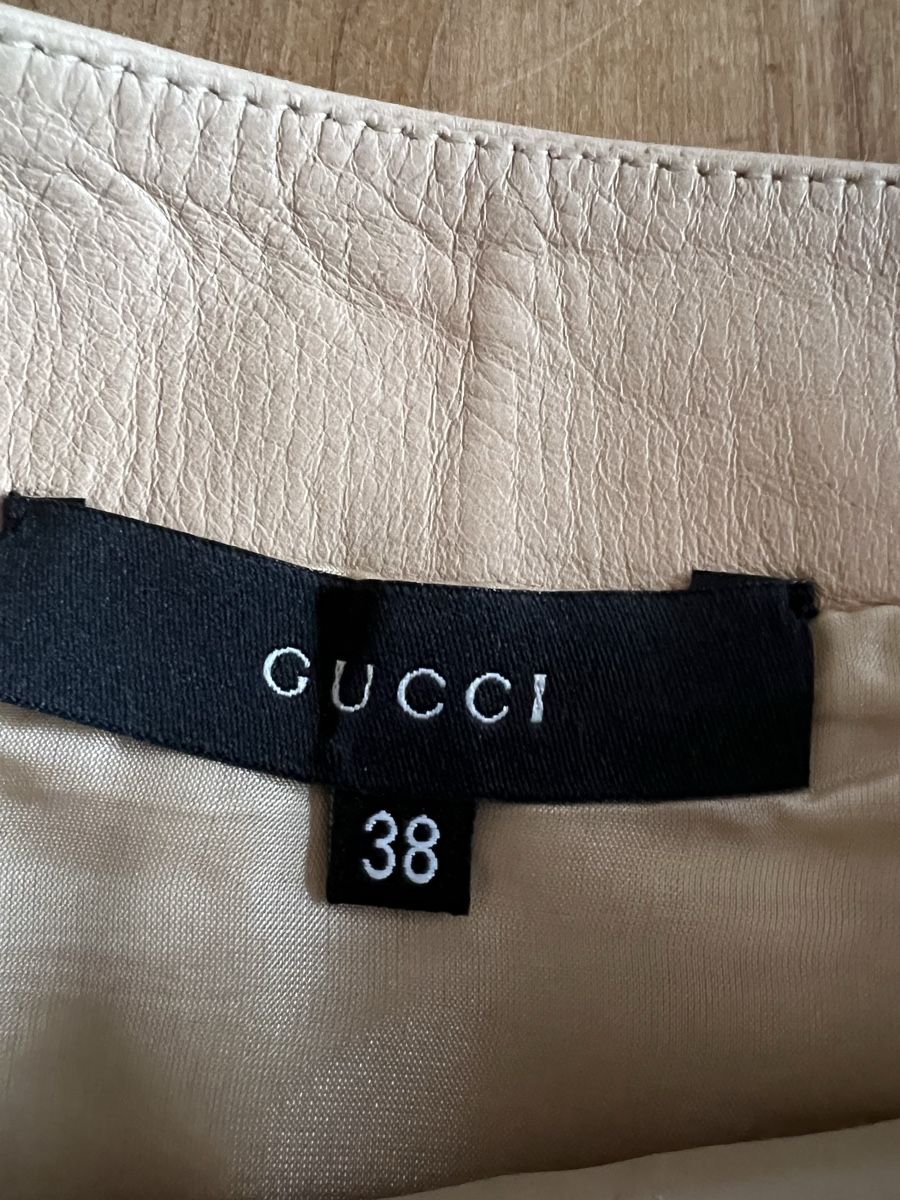 Gucci Gonne: Gucci Lederjupe 34 – Usato da Zürich venduto da panka01 5