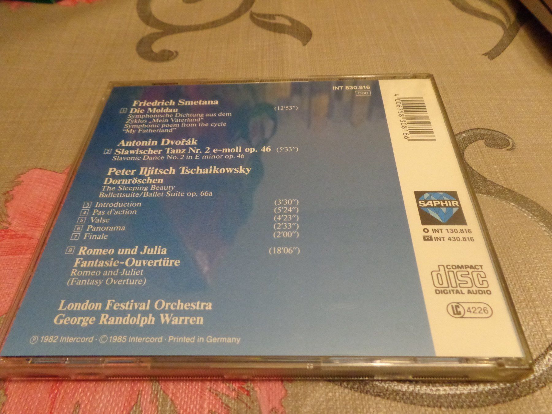 CD: Smetana - Die Moldau U.A. CD – Usato da Olten venduto da Disc-Ausverkauf 1