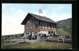 Adelboden, Hotel-Restaurant Hahnenmoos, 