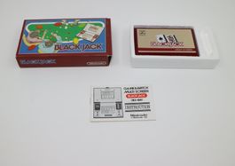 Nintendo Game & Watch BLACK JACK BJ-60 MIT OVP