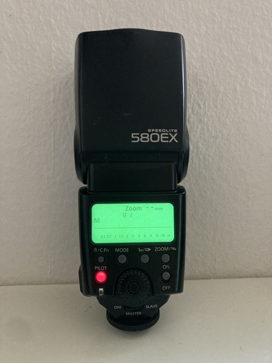Canon Flashs: Canon Speedlite 580 EX Blitzlicht Electronic Flash – D'occasion à Rombach par polymerase01 2