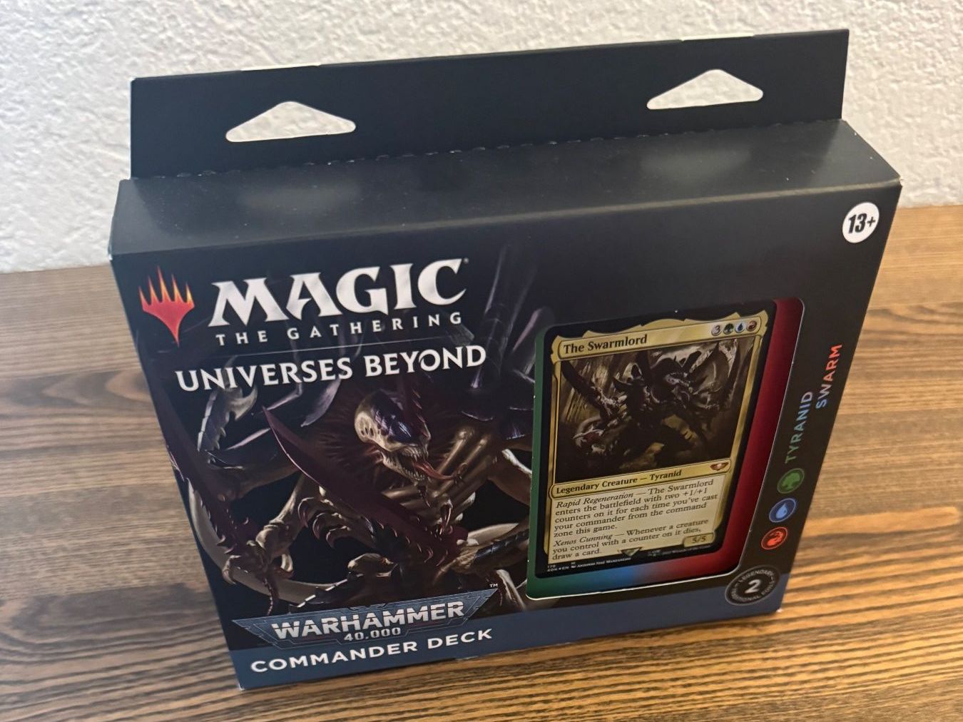Magic The Gathering Carte collezionabili: MTG Warhammer 40,000: Tyranid Swarm Sealed Commander Deck – Usato da Bern venduto da bal_8k9q 3