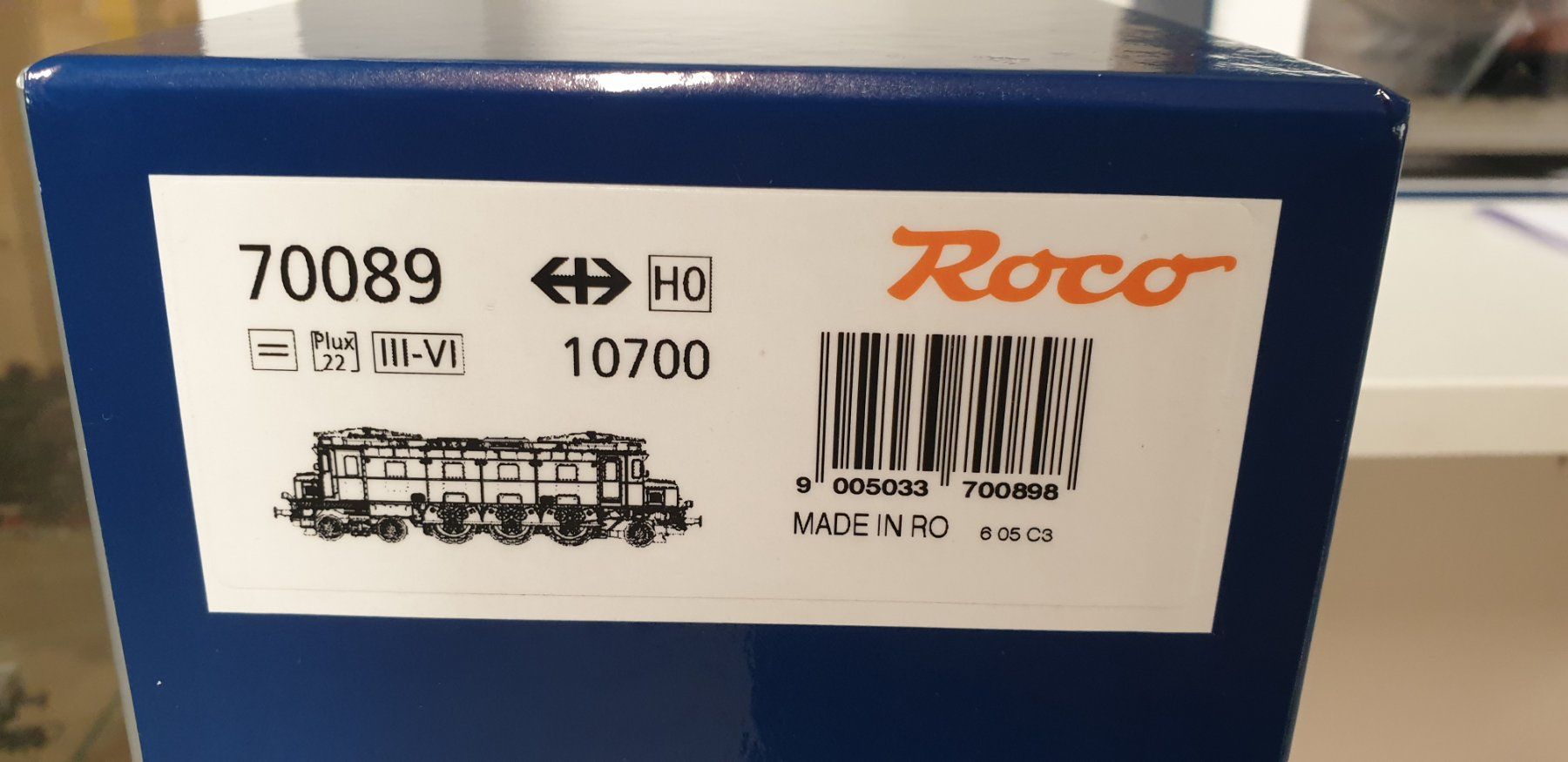 Roco Modellini di ferrovie: Roco SBB Ae3/6 10700 H0/DC 70089 – Nuovo e nell'imballaggio originale da Geroldswil venduto da TopTrain54 1