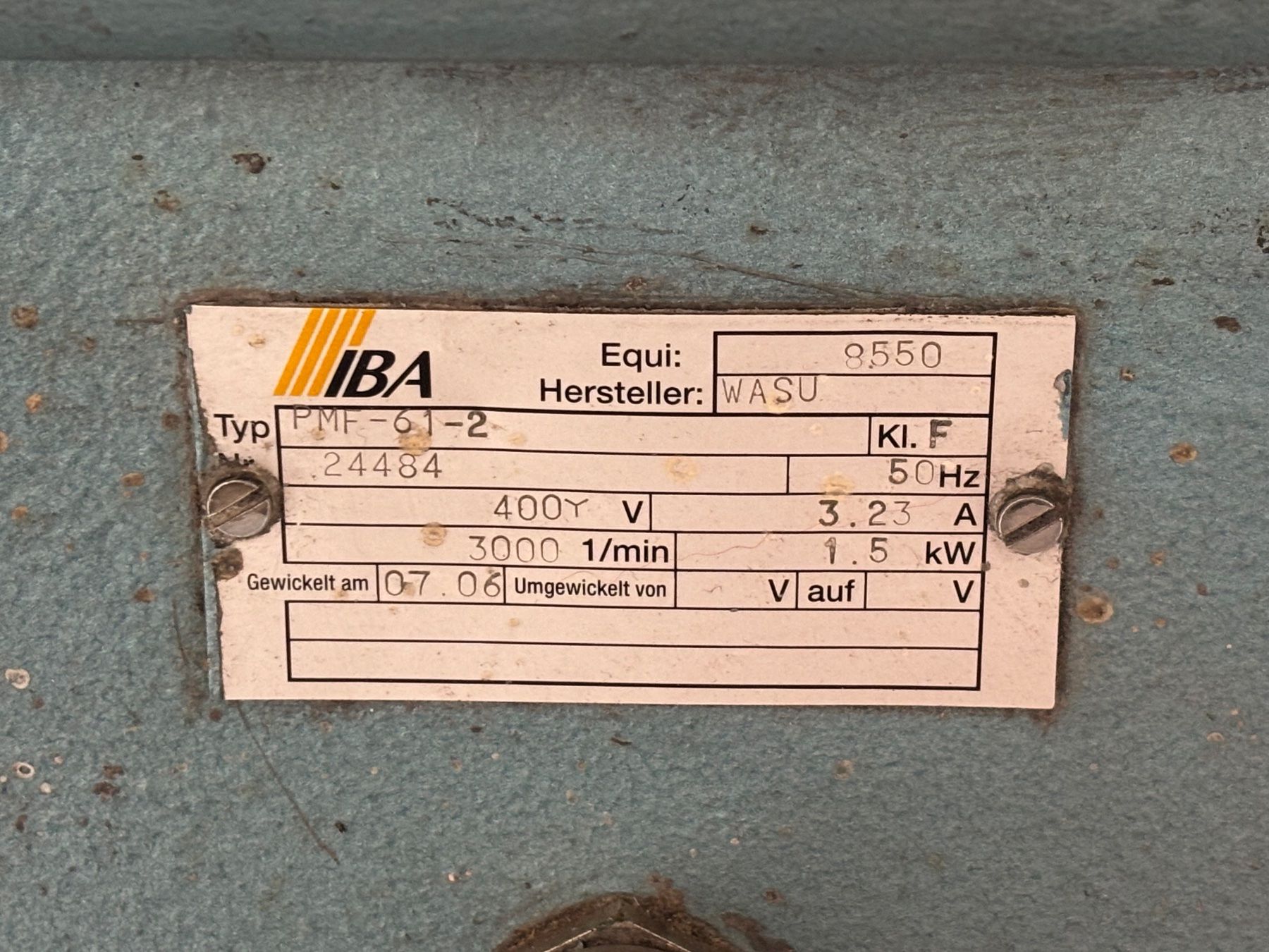 Wasu Smerigliatrici & Lucidatrici: Polierbock, Schleifbock Wasu Schleifmaschine – Usato da Winterthur venduto da ReUse_Baumarkt 3