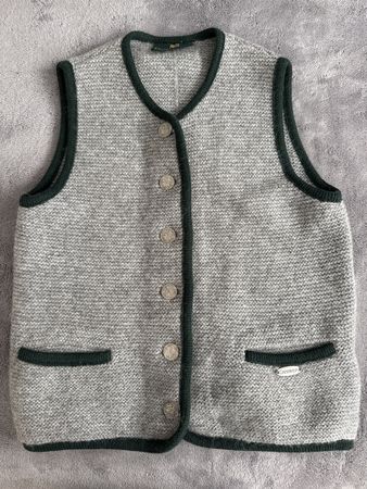 Tiroler Trachten-Gilet  Giesswein Gr. 38 Schurwolle