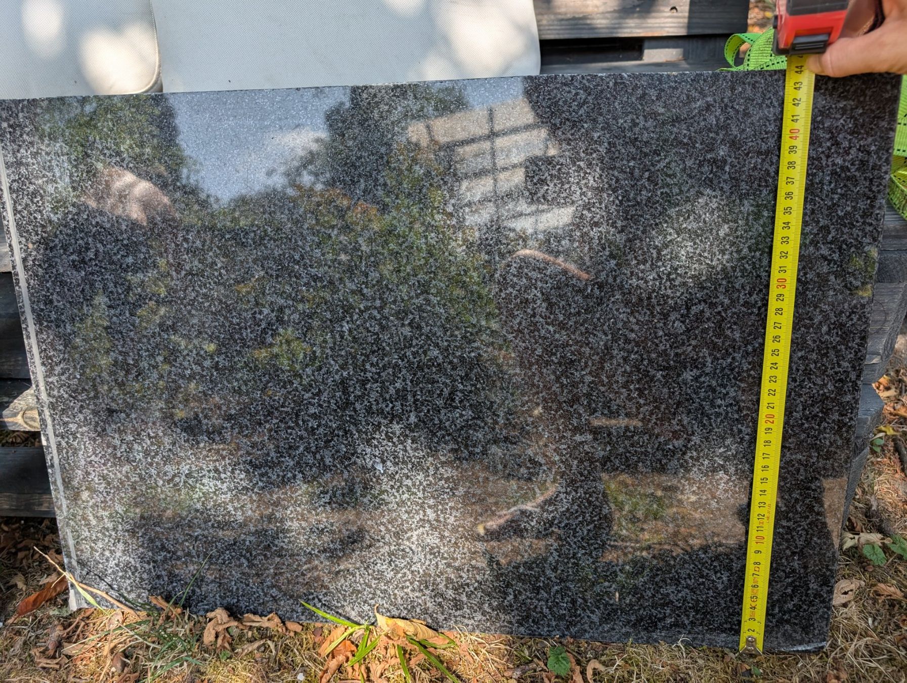 Servierplatten: Küche Arbeitsplatte Granit dunkelgrau – Gebraucht aus Esslingen von NikkiL 9