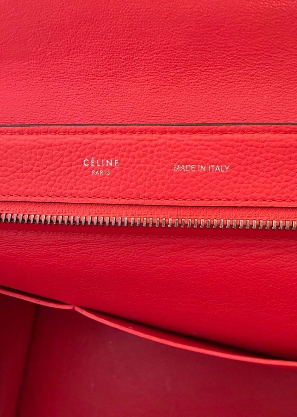 Celine Borse da donna: Celine Bag, Model Trapeze in schönem Orange – Usato da Lausanne venduto da Meganelausanne 5