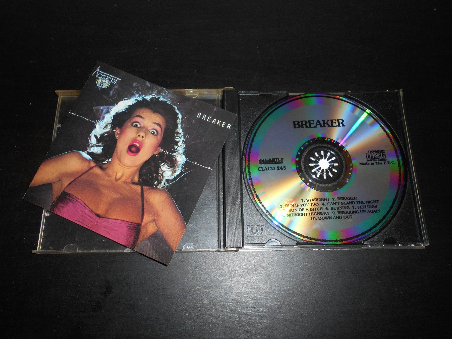 CD: Accept – Breaker / 1981 – Usato da Aarberg venduto da witchhunter01