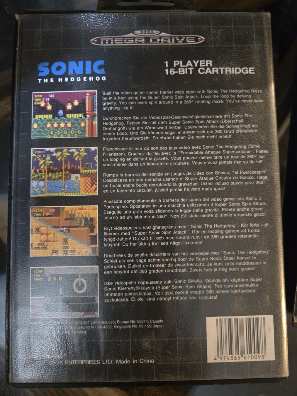 Sega Spiele: Sonic 1 et 2, Mega Drive... – Gebraucht aus st-livres von Mort_fee 4