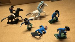 Figuren aus der Zorro-Geschichte