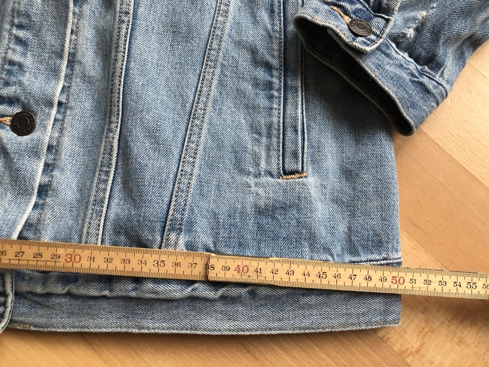 Jeansjacke Grösse M von Gap (Destroyed Look) 5
