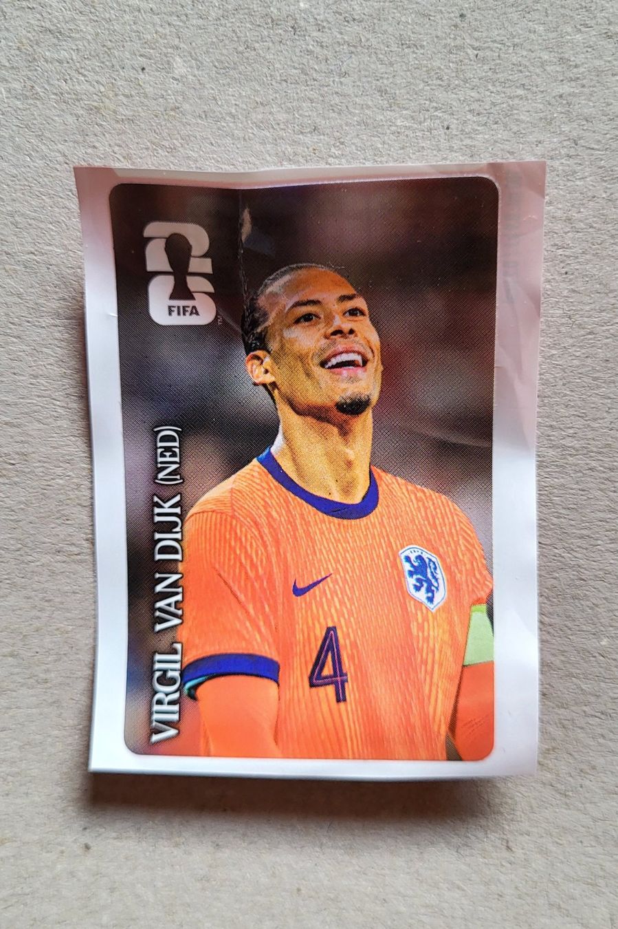 Panini Carte collezionabili: WM26 Panini, Coca-Cola - CC6 van Dijk – Nuovo (secondo la descrizione) da Frick venduto da cliecjo