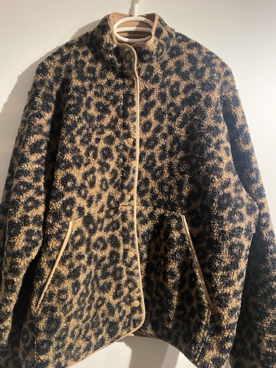 Giacche: Fleecejacke Leopardenmuster Grösse L – Nuovo (secondo la descrizione) da Sursee venduto da chi_9fbm