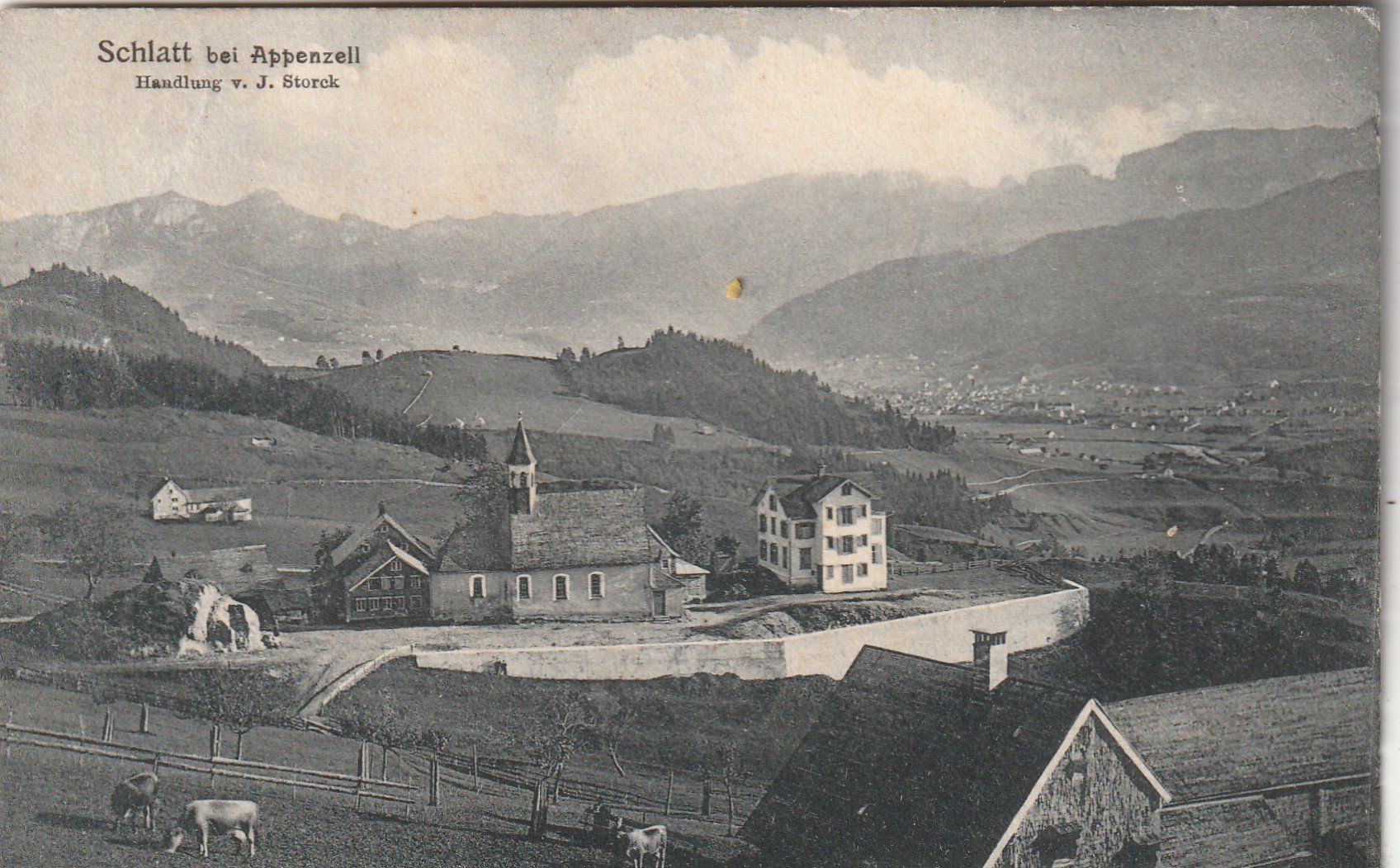 Cartoline postali: Schlatt bei Appenzell – Usato da Rorschacherberg venduto da fratovi2