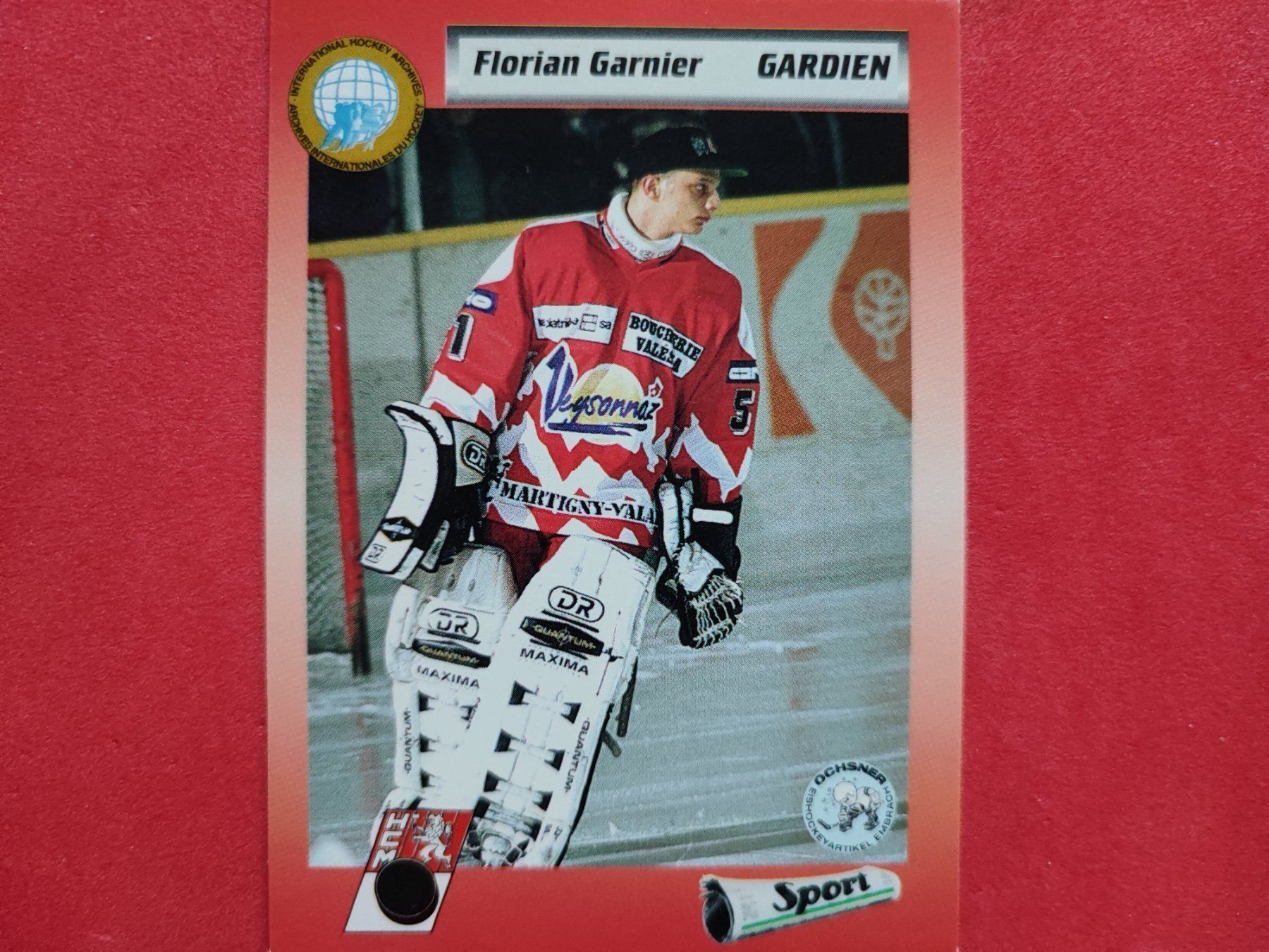 Sammelbilder & Trading cards: Florian Garnier - HC MARTIGNY - 1993/94 – Gebraucht aus Dübendorf von kb86_MOVIE