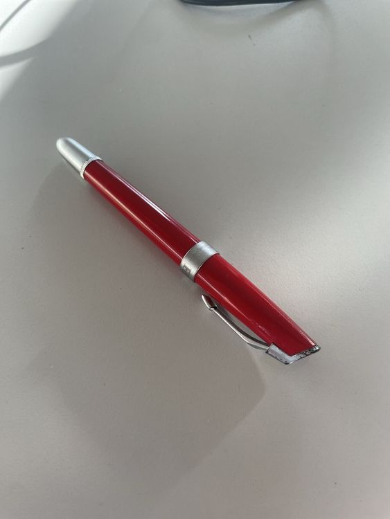 Cross Townsend Ferrari Füllfederhalter – Rot Lackiert, F-Feder, Inkl. Geschenkbox, Ferrari-Kollektion