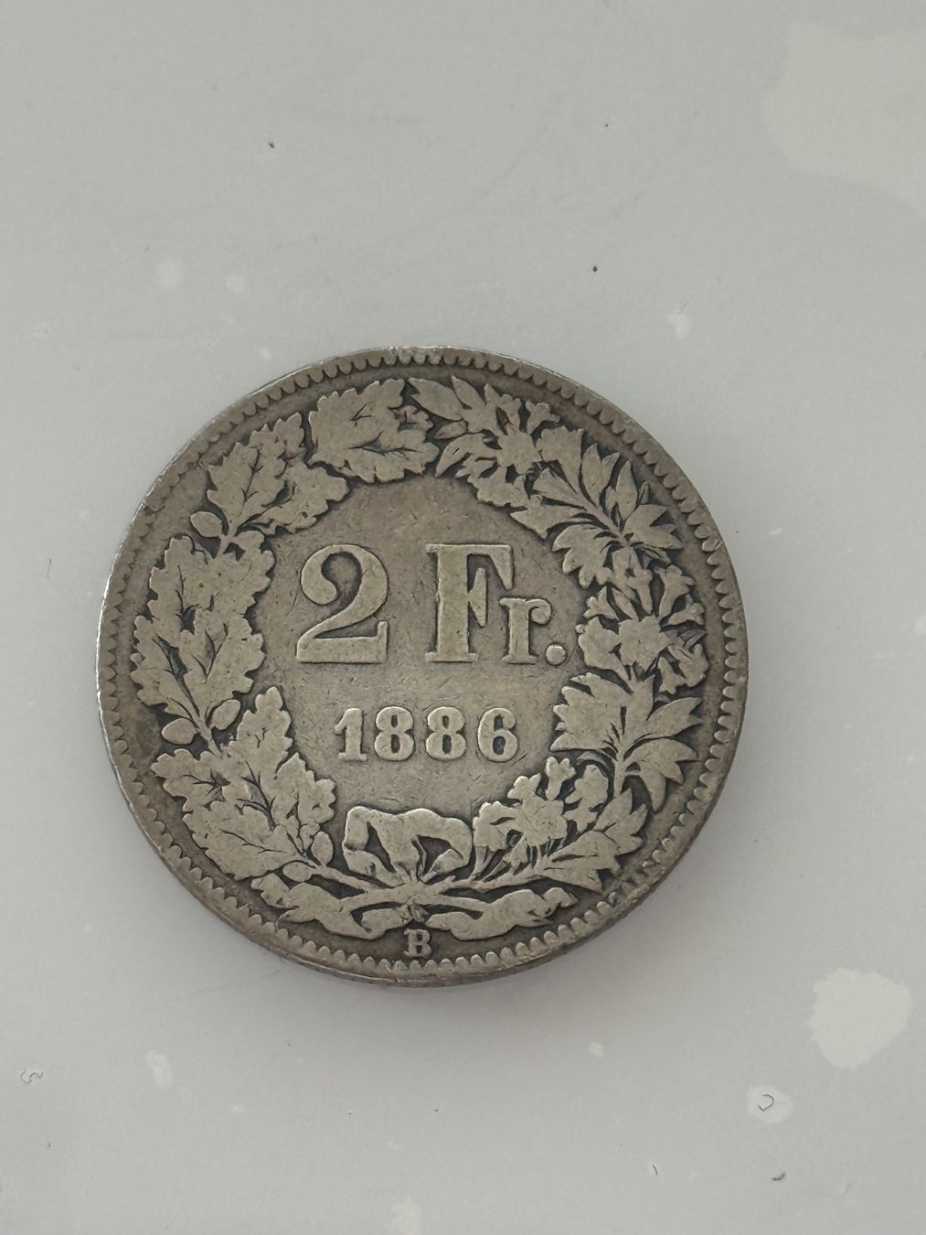 Alle Münzen: 2 Franken 1886  Rar – Gebraucht aus Wallisellen von SWISS_SILVER1