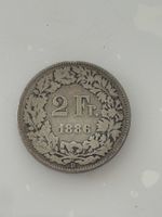 2 Franken 1886  Rar