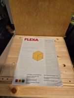 Flexa Spielzeugkiste/Würfel, Holz, 36x36x30cm, mit Türe