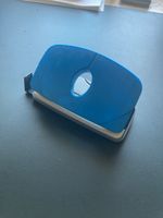 Locher blau 2fach Papierlocher guter Zustand