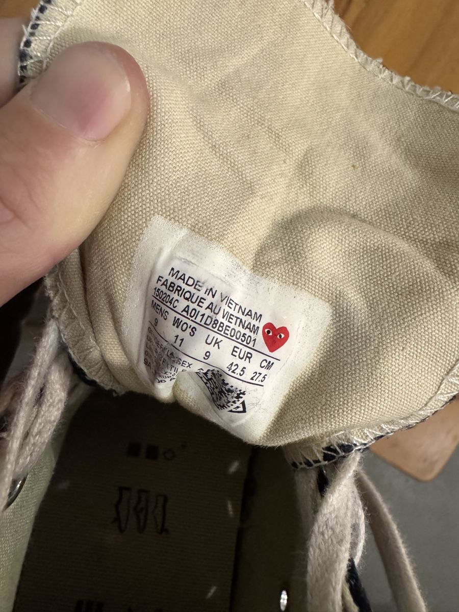 Comme Des Garcons Scarpe da uomo: Comme des Garçons Converse – Usato da Wetzikon ZH venduto da Anikan83 2