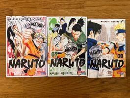 Naruto Massiv Manga 6, 7, 8