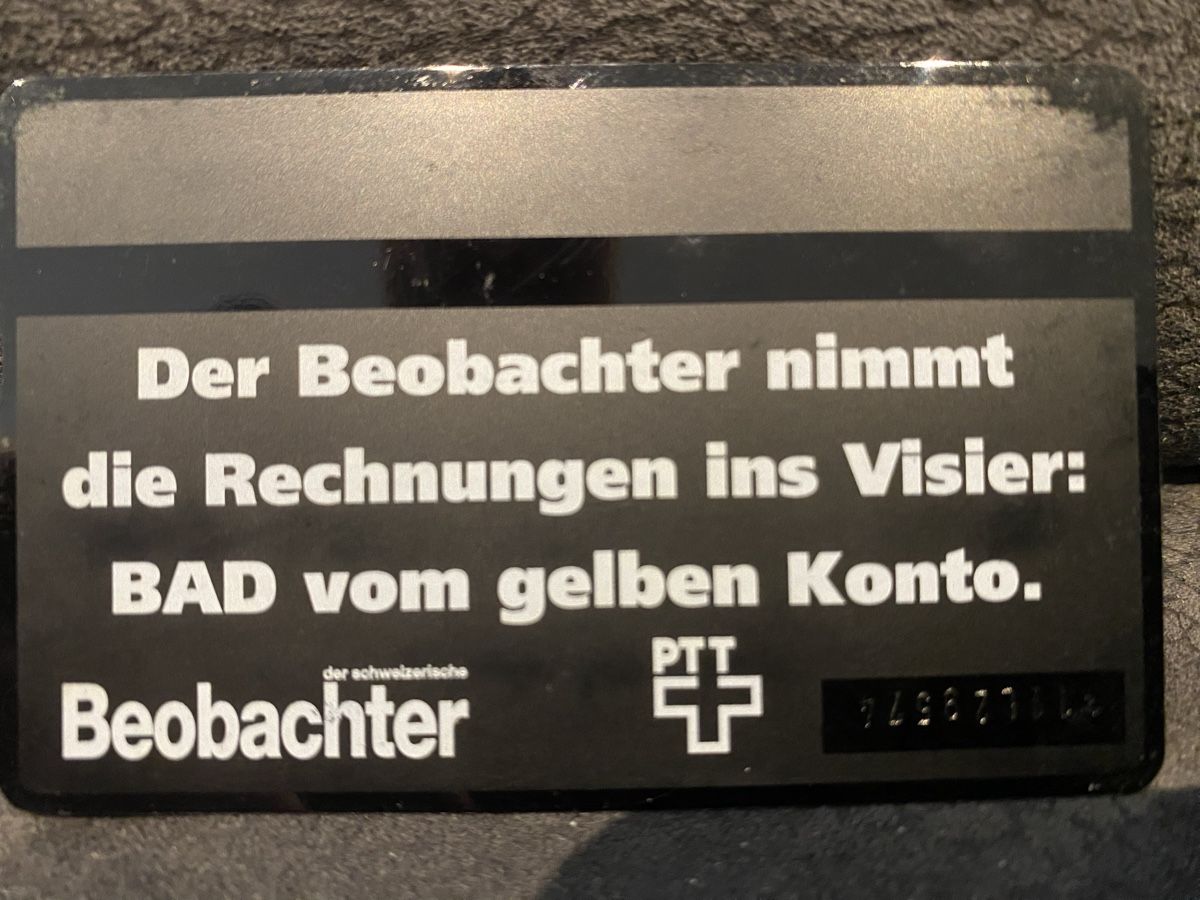 Schede telefoniche: P-taxcard – Usato da Lausanne venduto da babacard10 1