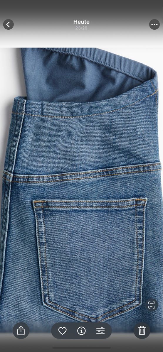 H&M Jeans: Schwangerschaftshose / Mama Jeans – Nuovo (secondo la descrizione) da Niederhasli venduto da monavana7 2