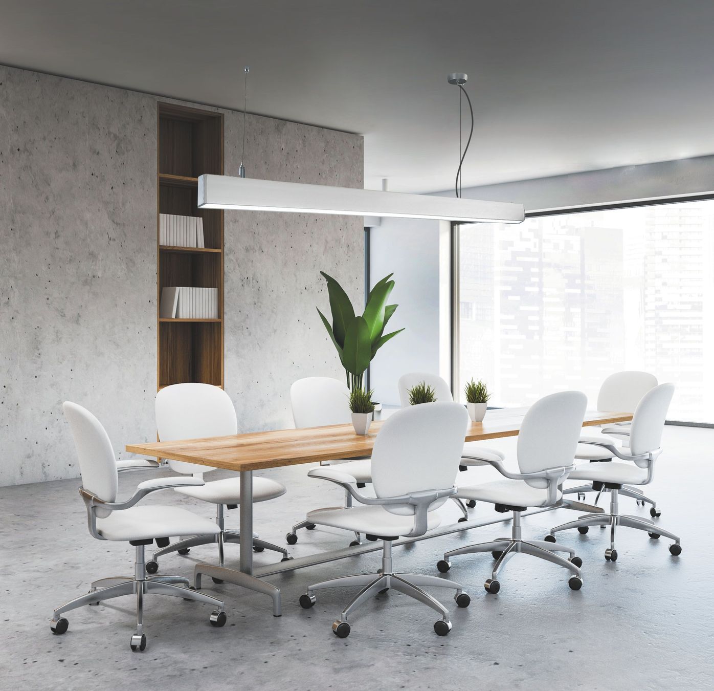 Lampadari & plafoniere: LED Pendelleuchte, Weiss, 60 cm Länge – Nuovo (secondo la descrizione) da Kreuzlingen venduto da Smart-Light 2