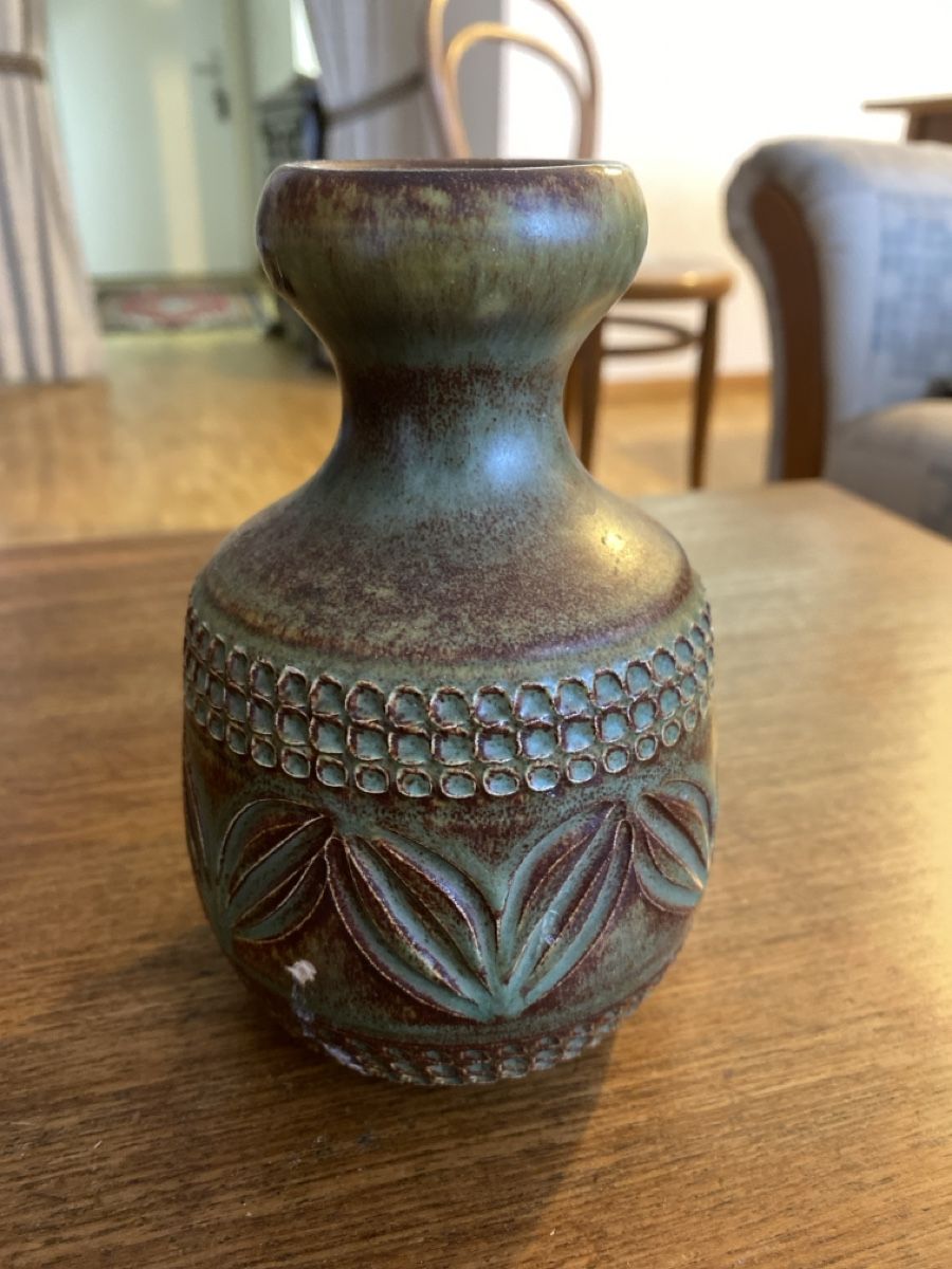 Vasi & Recipienti: Vintage 60 er Vase Grün – Usato da Winterthur venduto da grischa_2000 1