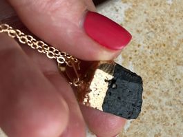 Anhänger Black Stone goldenprotection