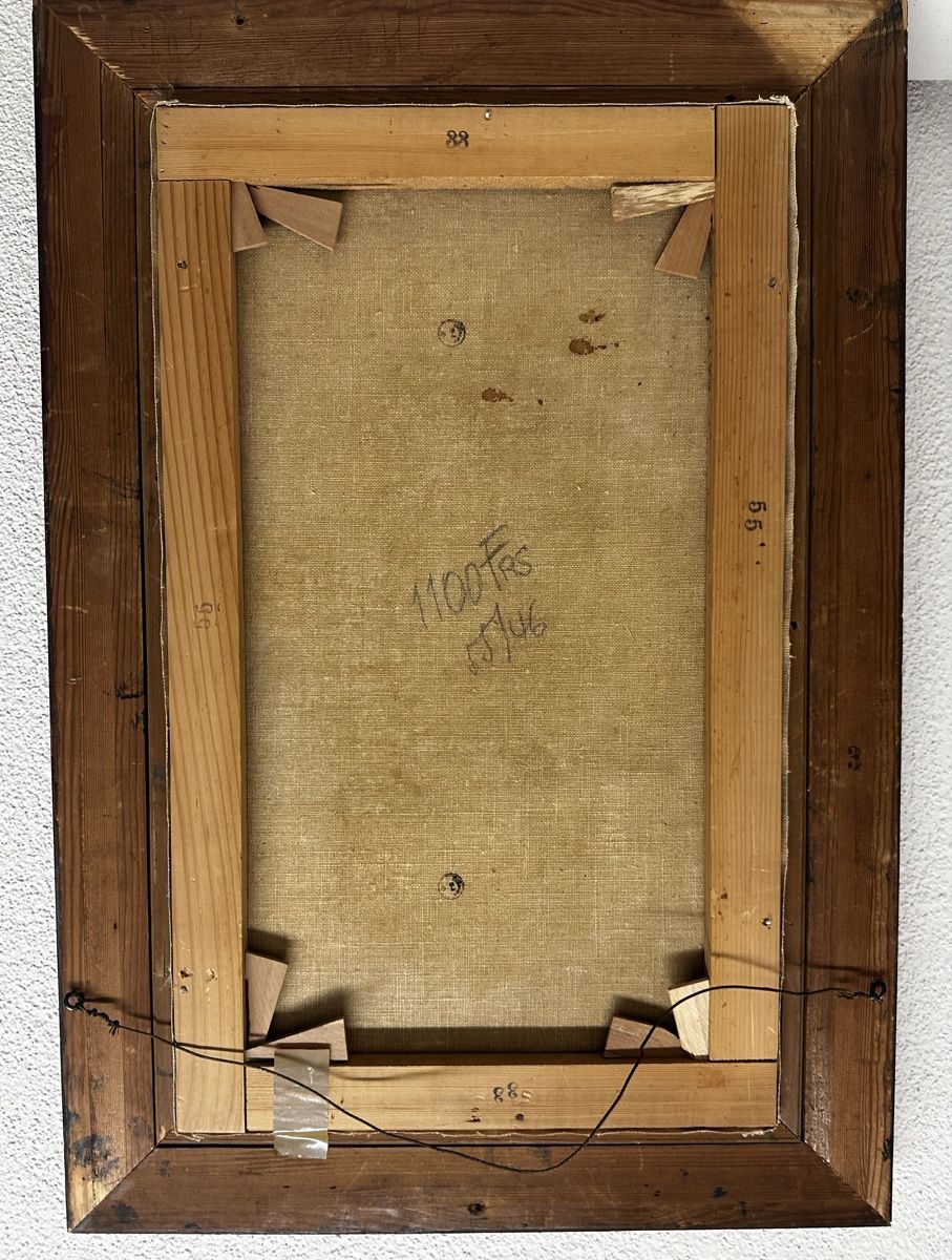 Tableaux: Ölgemälde, signiert C. F. – D'occasion à Tann par Swiss-Treasures 2