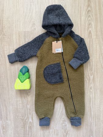 Neu PurePure Wollwalk Overall Grösse 62/68