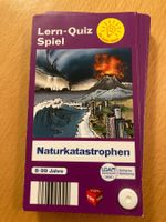 Lern-Quiz Spiel Naturkatastrophen - Top Zustand!