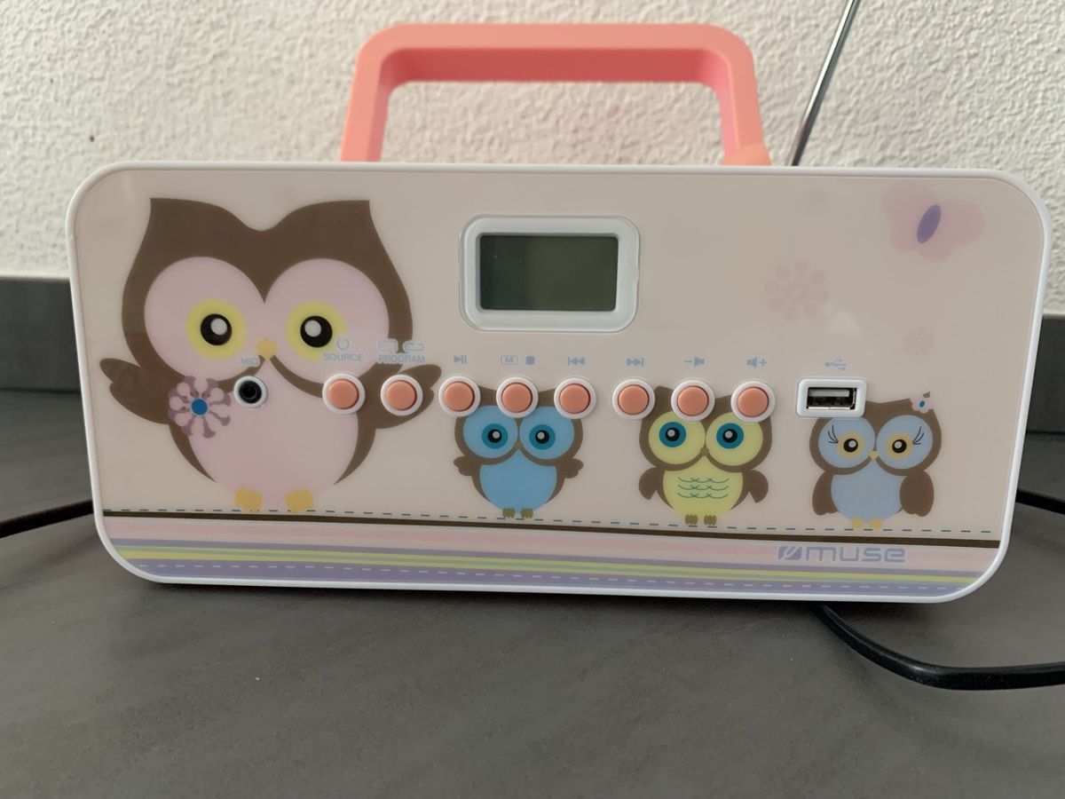 Tragbarer Mediaplayer: CD Player Kinder mit Karaokefunktion – Gebraucht aus Möriken AG von mum_5fzm