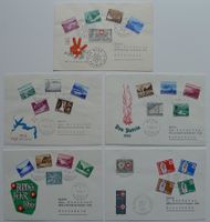 Pro Patria 1953-1957 FDC's, EINMALIG!!!