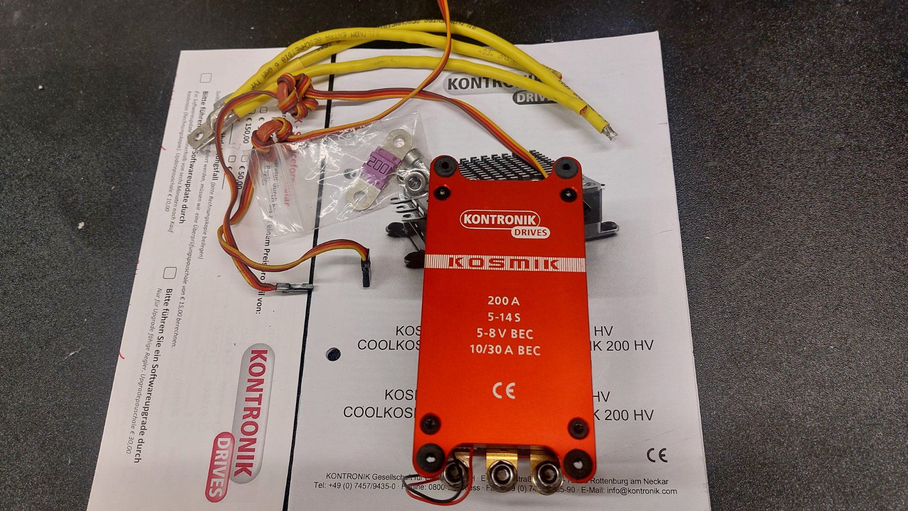RC Modellbau: Kontronik Cool Kosmik 200A – Gebraucht aus Bitsch von Harry82 1